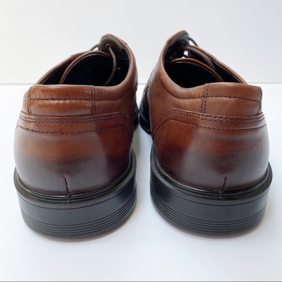 Ecco Brown Leather Almond Toe Shoes US10/EU44 main image 4